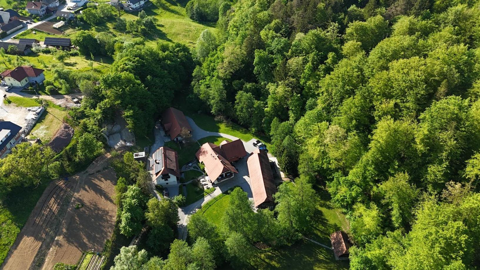 Domacija Seruga Countryside Hotel Novo Mesto Dış mekan fotoğraf
